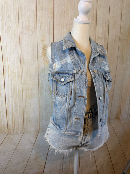 Sturgis Bike Week Denim Vest | Size Small