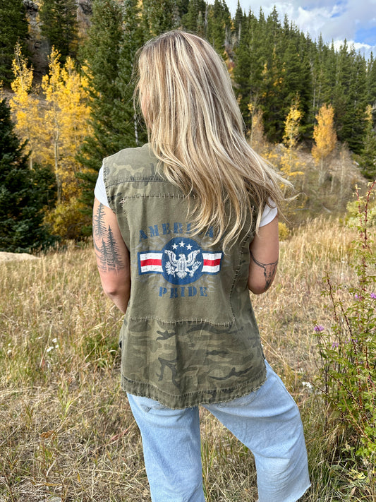 American Pride Camo Vest
