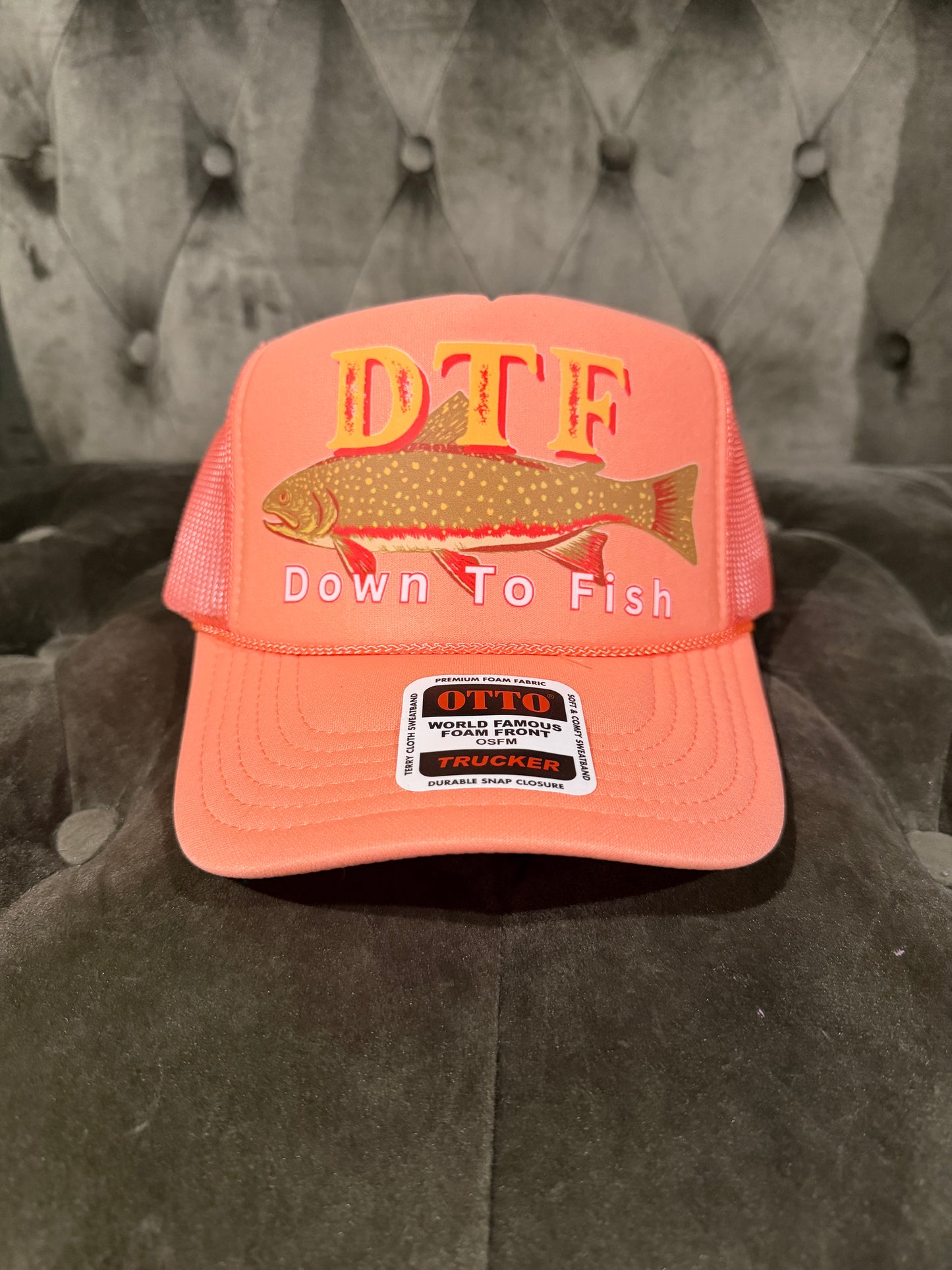 DTF “Down To Fish” Trucker Hat
