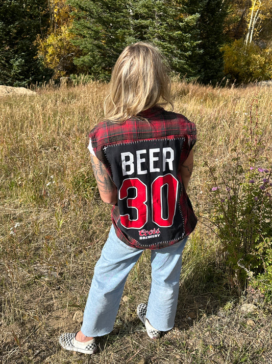 Beer 30 Cut Off Vest