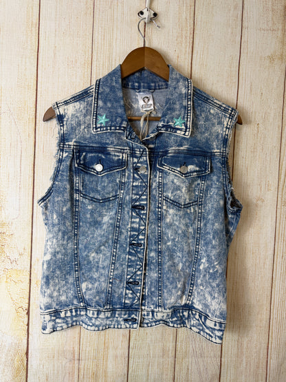 KISS Acid Washed Vest