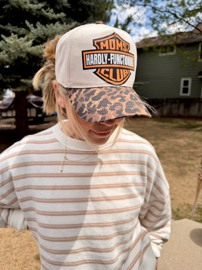 Moms Hardly Functioning Trucker Hat