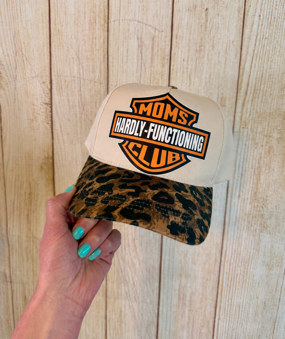 Moms Hardly Functioning Trucker Hat